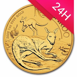 Złota moneta Australijski Kangur 2025 1 oz (24h)