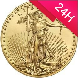 Złota moneta Amerykański Orzeł 1/10 oz (24h)