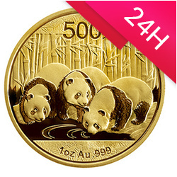 Złota moneta Chińska Panda 1 oz (24h)