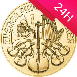 Złota moneta Wiedeński Filharmonik 2025 1/4 oz (24h)