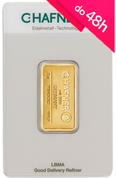 Sztabka złota CertiCard 5 g (48h)