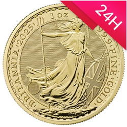 Złota moneta Britannia 2025/2026 1 oz (24h)