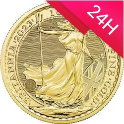 Złota moneta Britannia Królowa Elżbieta II 2023 1 oz (24h)