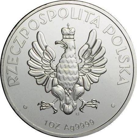 Moneta srebrna Królowa Jadwiga 1oz (24h)
