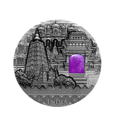 Srebrna moneta 2$ INDIE - IMPERIAL ART