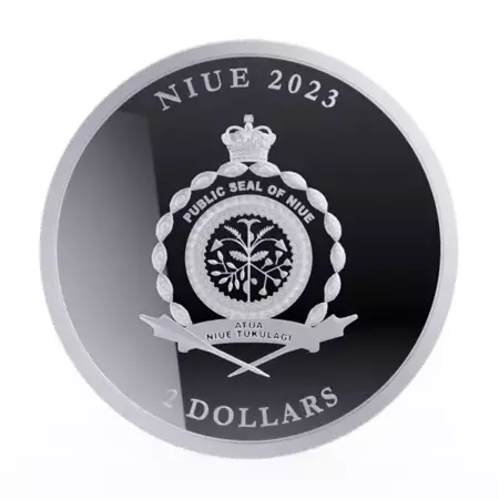 Srebrna moneta ICON Niue 2023 1 oz (24h)