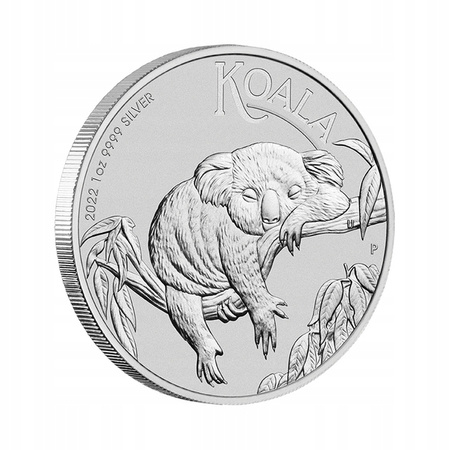 Srebrna moneta Koala 2022, 1 oz (24H)