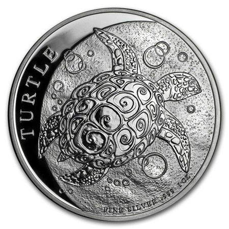 Srebrna moneta Żółw Szylkretowy 2021 1 oz (24h)
