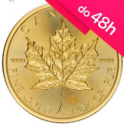 Moneta złota Kanadyjski Liść Klonowy 2025/2026 1 oz (48h)
