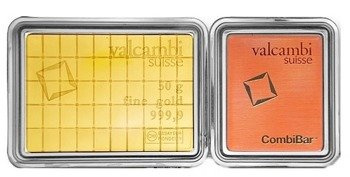 Sztabka złota CombiBar 50 g